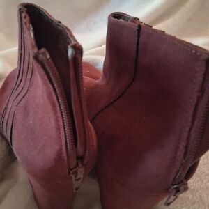 Sugar Women's Maroon Ankle Booties